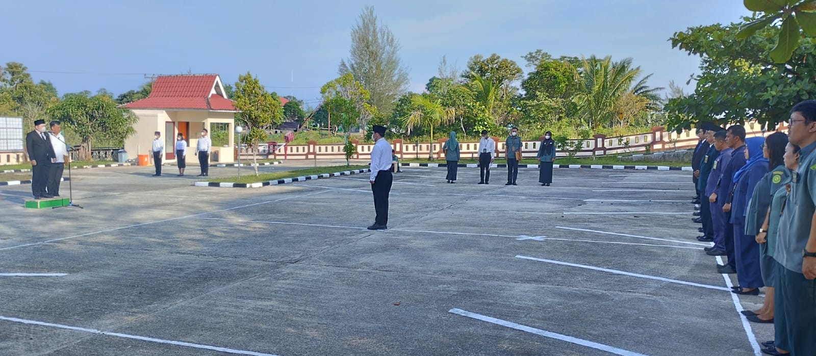 Pelaksanaan Upacara Hari Lahir Pancasila