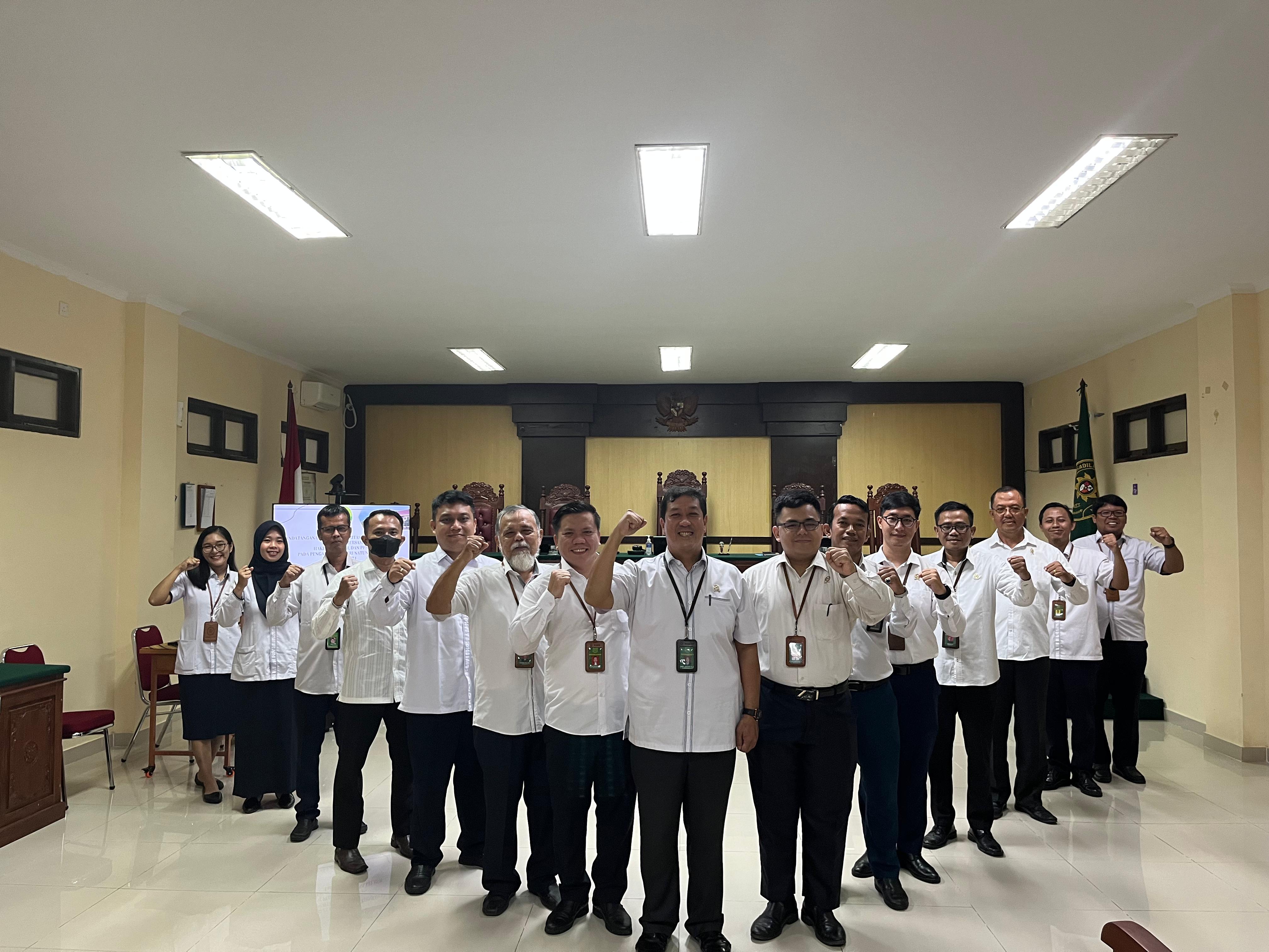Penandatanganan Pakta Integritas, Perjanjian Kinerja & Komitmen Bersama Tahun 2024