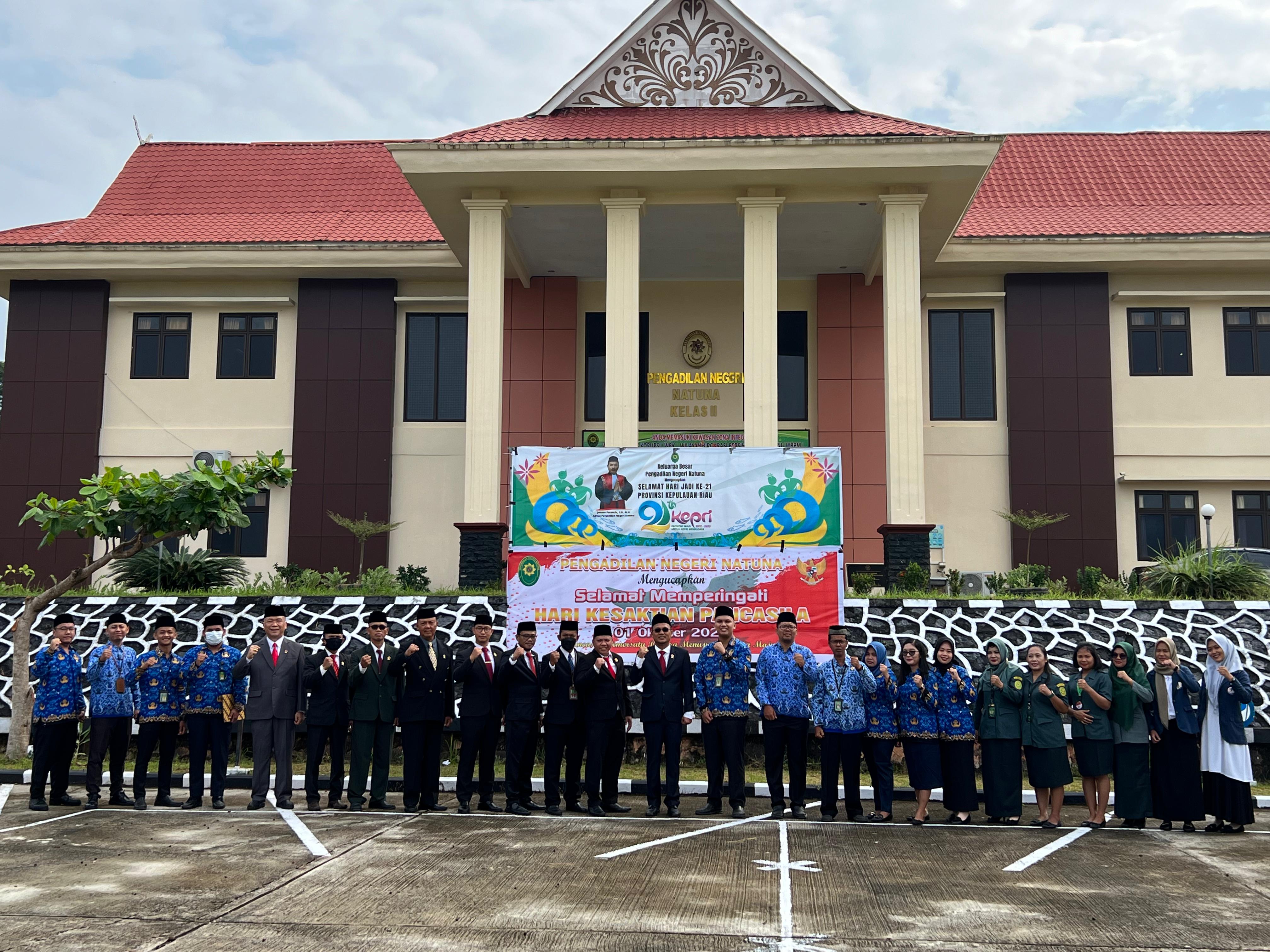 Upacara Peringatan Hari Kesaktian Pancasila 1 Oktober 2023